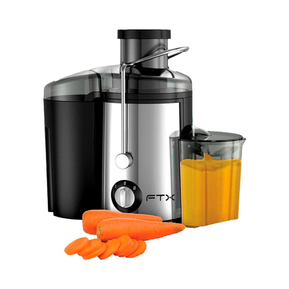 Anúncio: EXTRACTOR DE JUGO FTX J-L1 1000W 220V NEGRO/PLATA