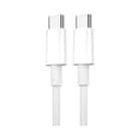 Anúncio: CABLE LUXOR LX-08100W USB-C A USB-C 100W BLANCO