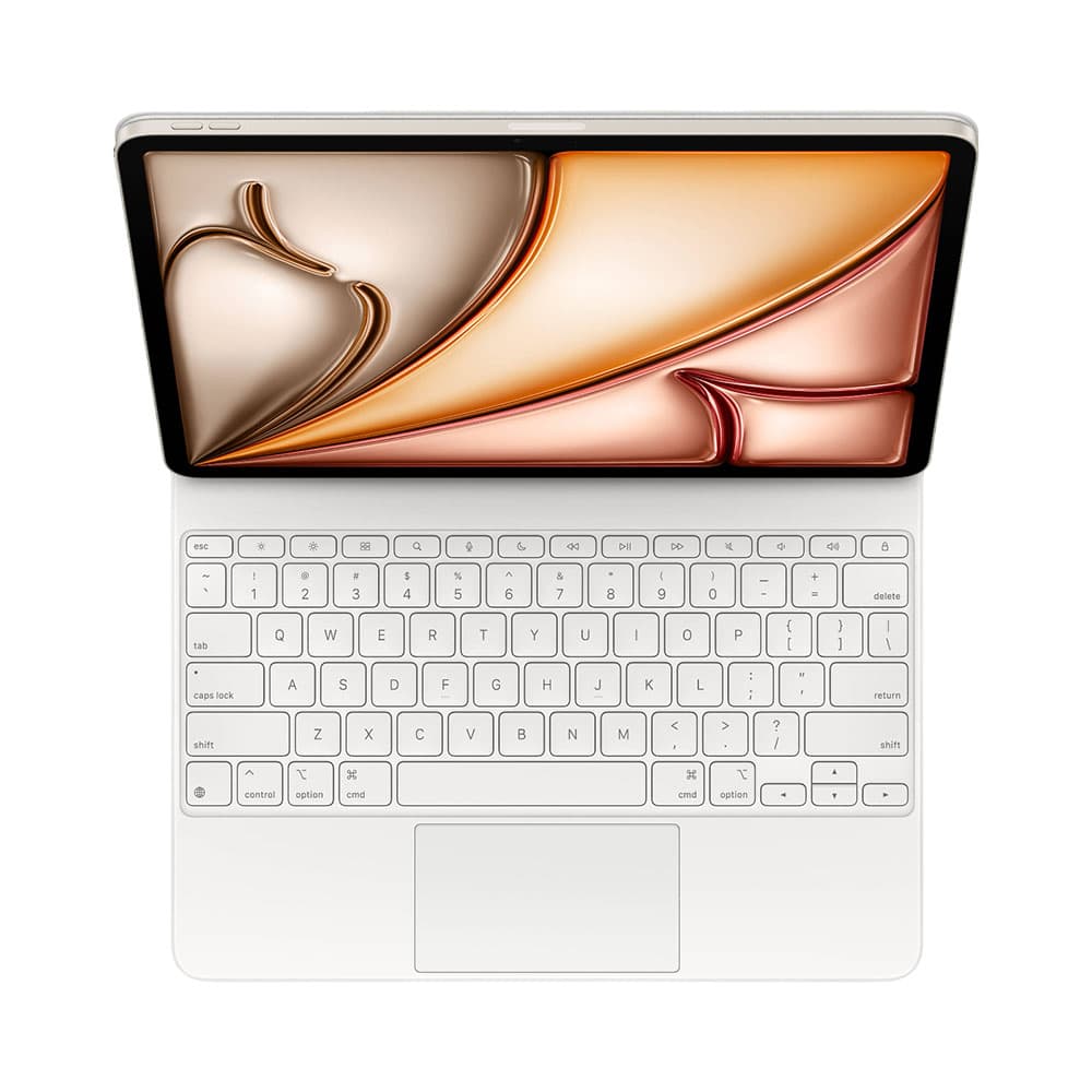 Anúncio: CAPA CON TECLADO APPLE MDFW4LL/A MAGIC KEYBOARD PARA IPAD AIR 13" WHITE