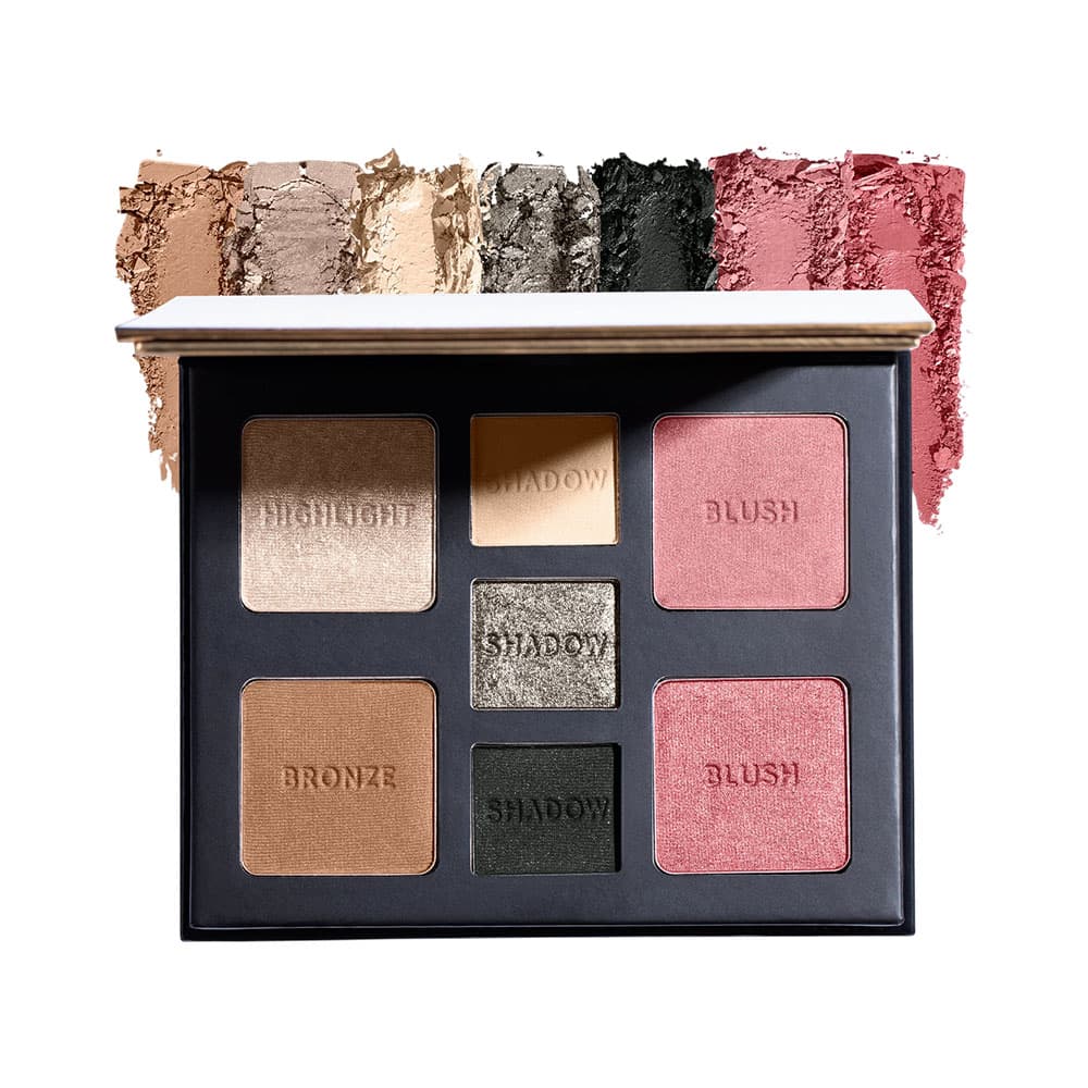 Anúncio: PALETA DE SOMBRAS MILANI ALL-INCLUSIVE EYE CHEEK & FACE 130 SMOKEY 11GR