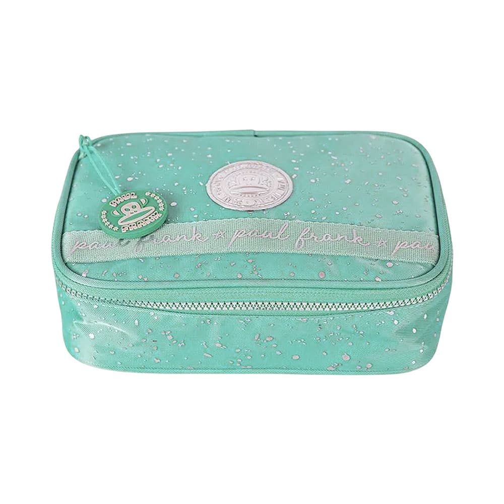 Anúncio: CARTUCHERA SESTINI PAUL FRANK STYLES 076029-80 VERDE/PLATA