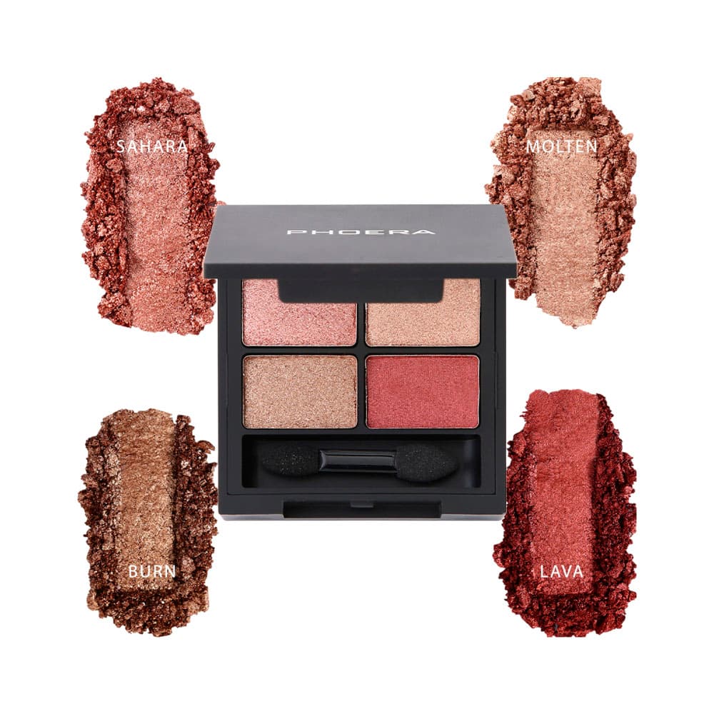 Anúncio: PALETA DE SOMBRAS PHOERA FOURS FLAWLESS 06 SPARKING BLISS 6GR