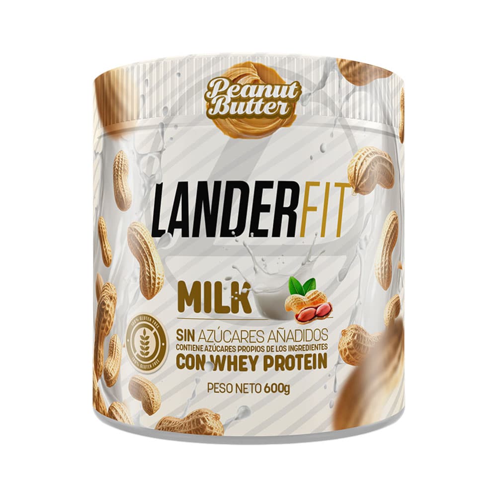Anúncio: MANTEQUILLA DE MANÍ LANDERFIT MILK 600GR