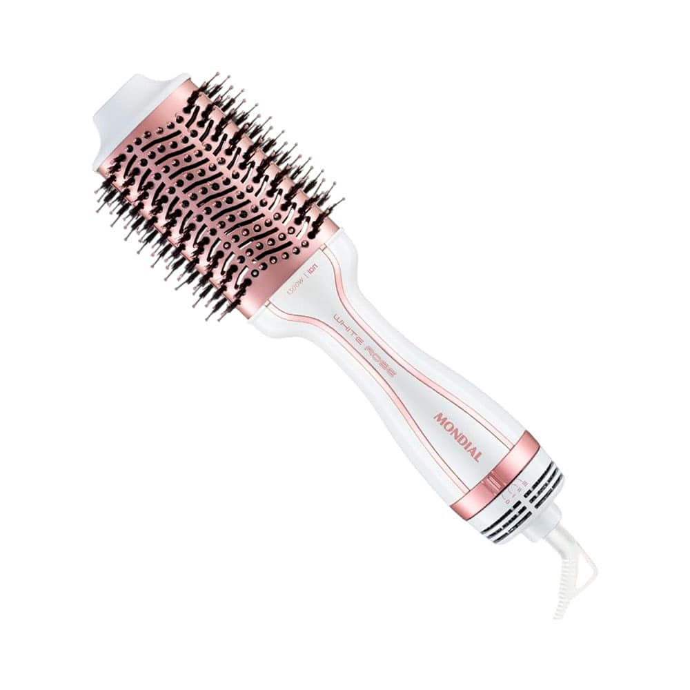 Anúncio: CEPILLO SECADOR MONDIAL ES-50 WHITE ROSE BIVOLT