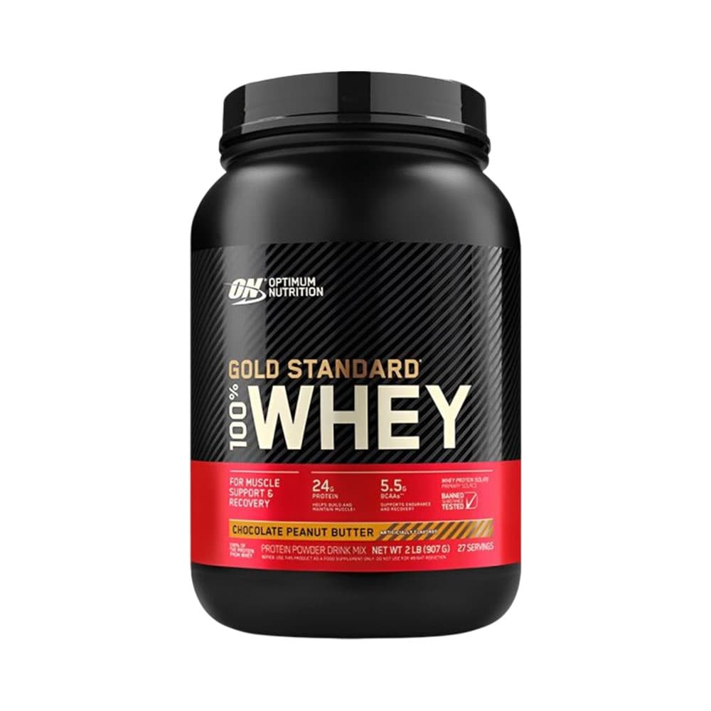 Anúncio: SUPLEMENTO OPTIMUM NUTRITION GOLD STANTARD 100% WHEY CHOCOLATE PEANUT BUTTER 907GR