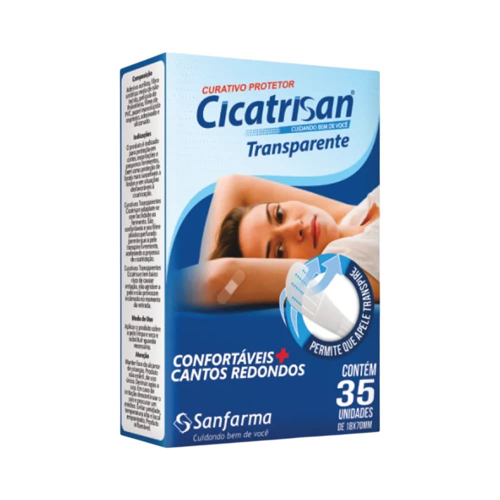 Anúncio: CURITA SANTAFARMA CICATRISAN TRANSPARENTE 35 PIEZAS