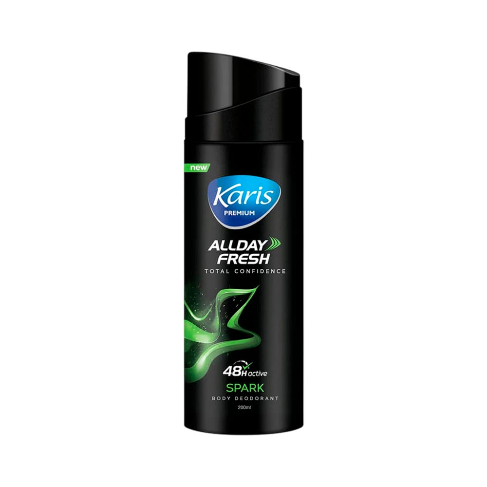 Anúncio: DESODORANTE CORPORAL KARIS ALLDAY FRESH SPARK 200ML