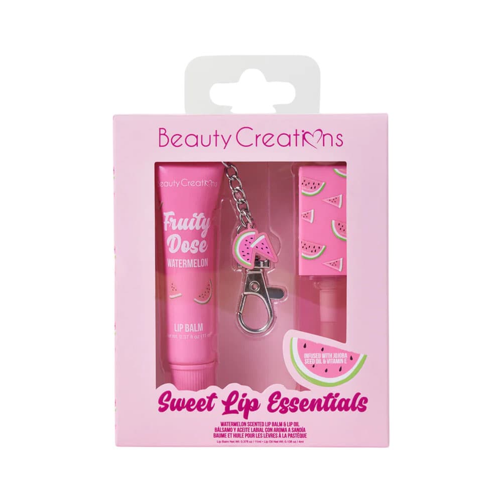 Anúncio: SET DE COSMÉTICOS BEAUTY CREATIONS SWEET LIP ESSENTIALS WATERMELON 2 PIEZAS