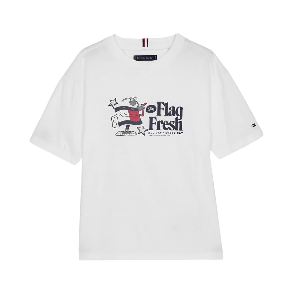 Anúncio: CAMISETA INFANTIL NIÑO TOMMY HILFIGER KB0KB09354 YBR