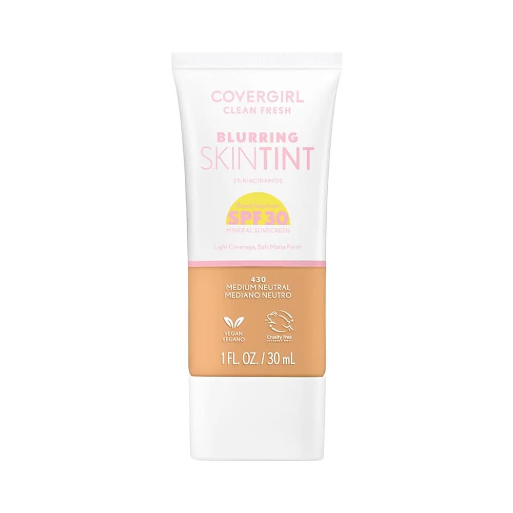 Anúncio: BASE COVERGIRL BLURRING SKIN TINT SPF30 430 MEDIUM NEUTRAL 30ML