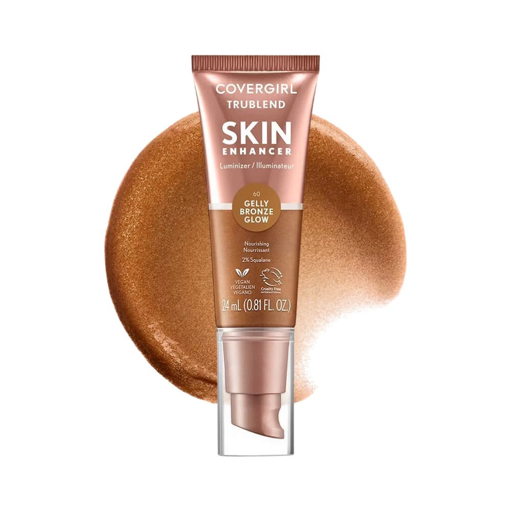 Anúncio: PRIMER COVERGIRL TRUBLEND SKIN ENHANCER LUMINIZER 60 GELLY BRONZE GLOW 24ML