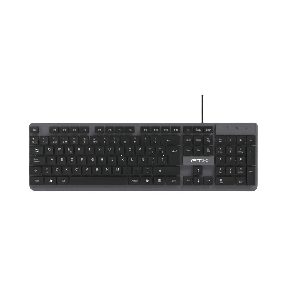 Anúncio: TECLADO FTX K87 ESPAÑOL BLACK/GRAY