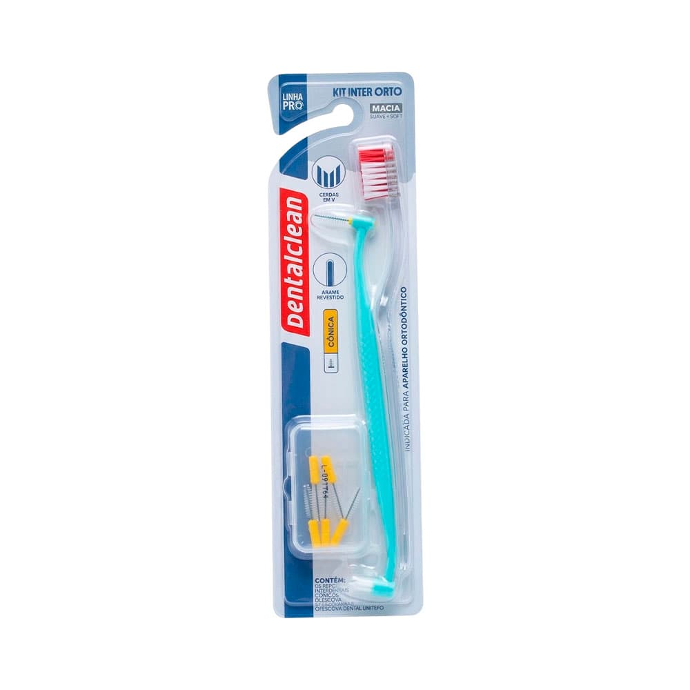 Anúncio: KIT DENTALCLEAN INTER ORTODONCIA SOFT 3 PIEZAS