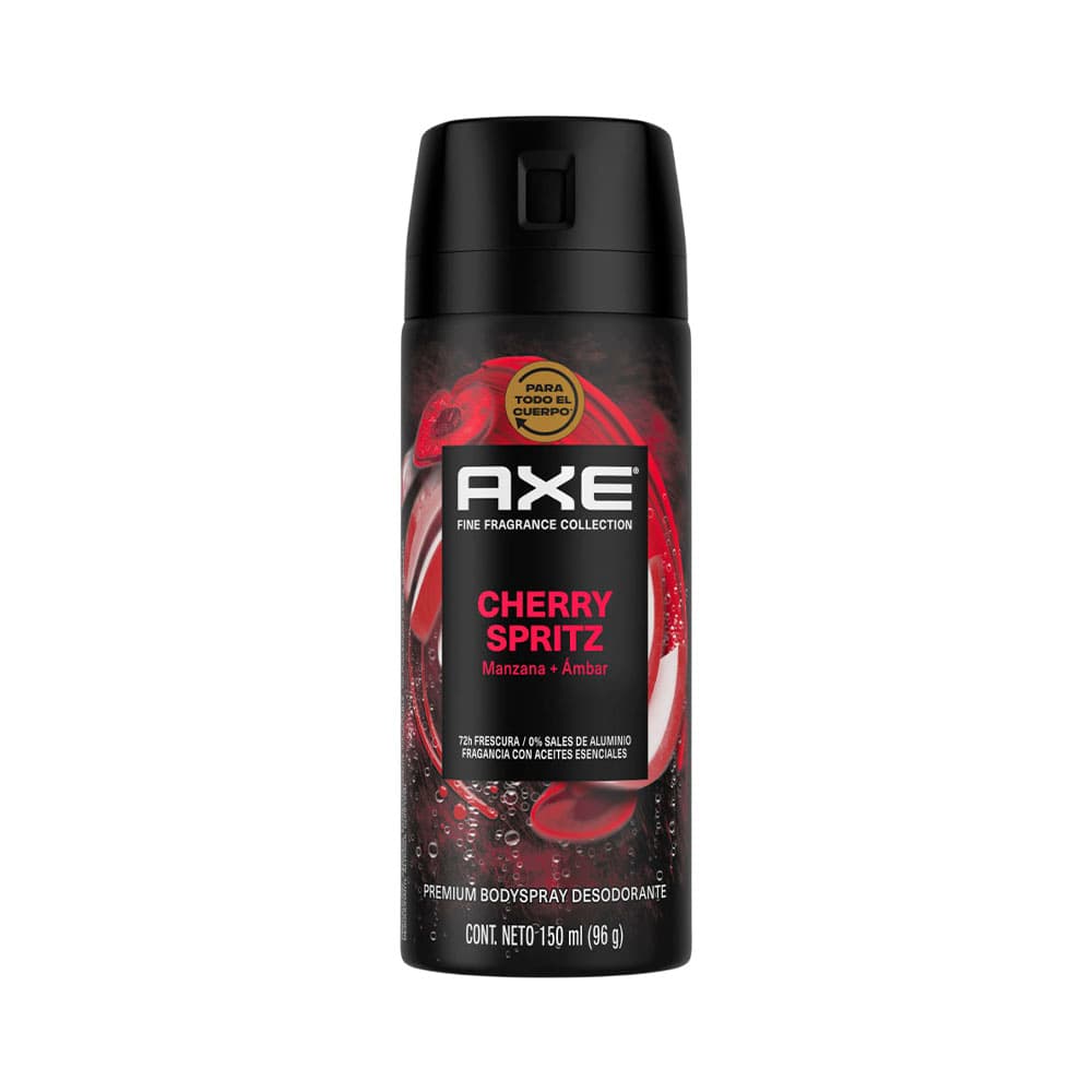 Anúncio: DESODORANTE CORPORAL AXE PREMIUM CHERRY SPRITZ 150ML