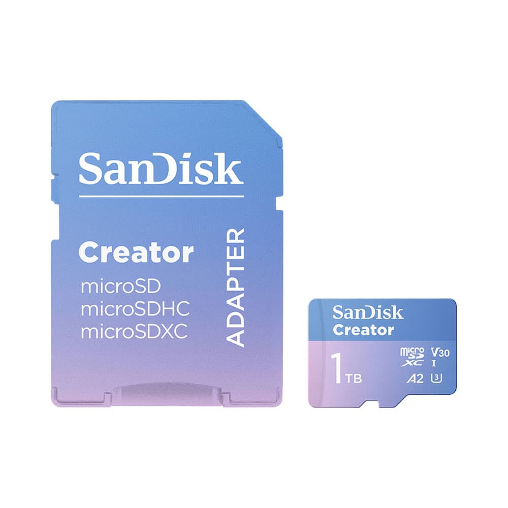 Anúncio: MEMORIA MICRO SD SANDISK CREATOR UHS-I MICROSDXC 190/130MB/S 1TB