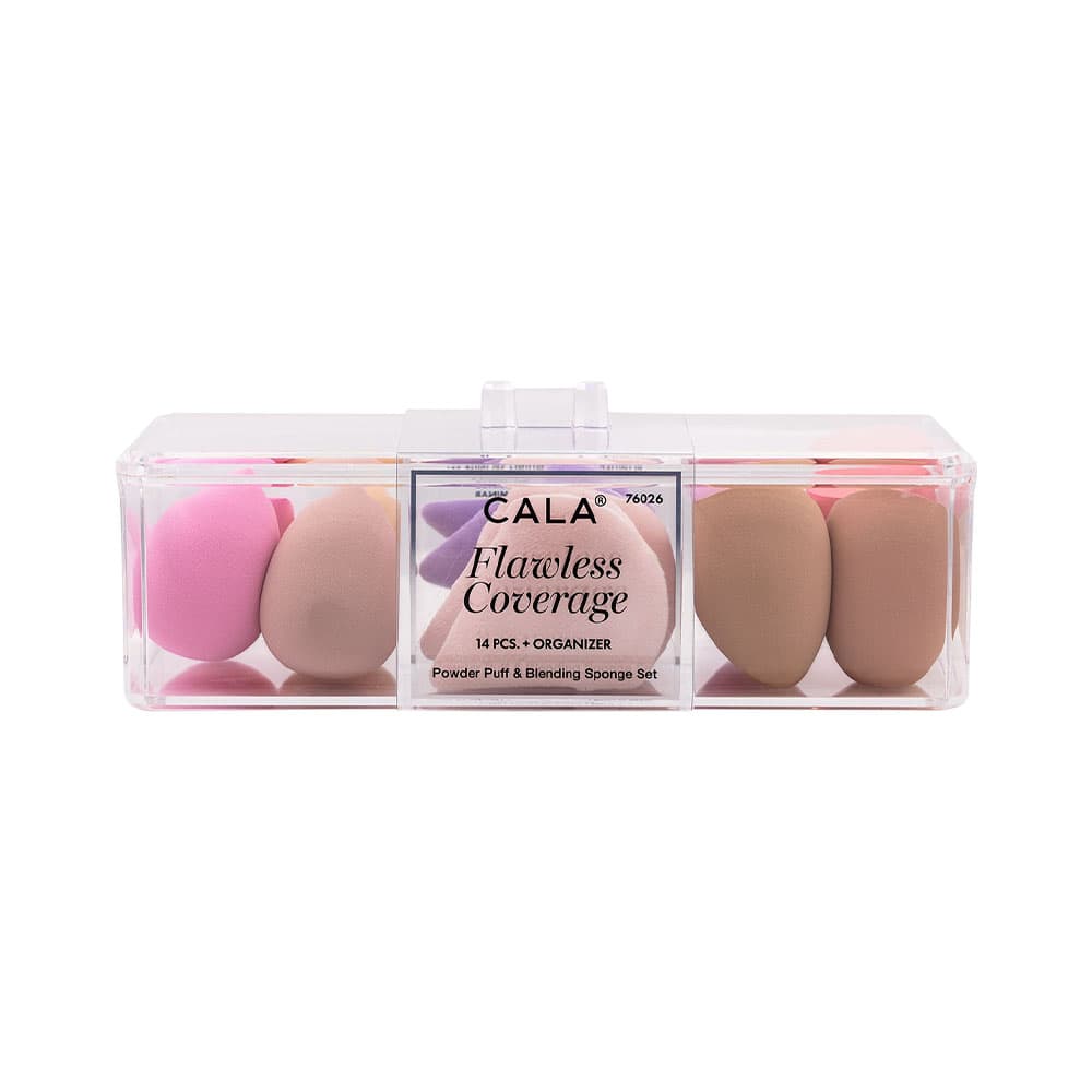 Anúncio: SET ESPONJA DE MAQUILLAJE CALA FLAWLESS COVERAGE 14 PIEZAS