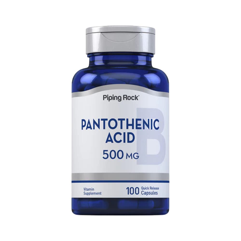 Anúncio: VITAMINA PIPING ROCK PANTOTHENIC ACID 500MG 100 CÁPSULAS