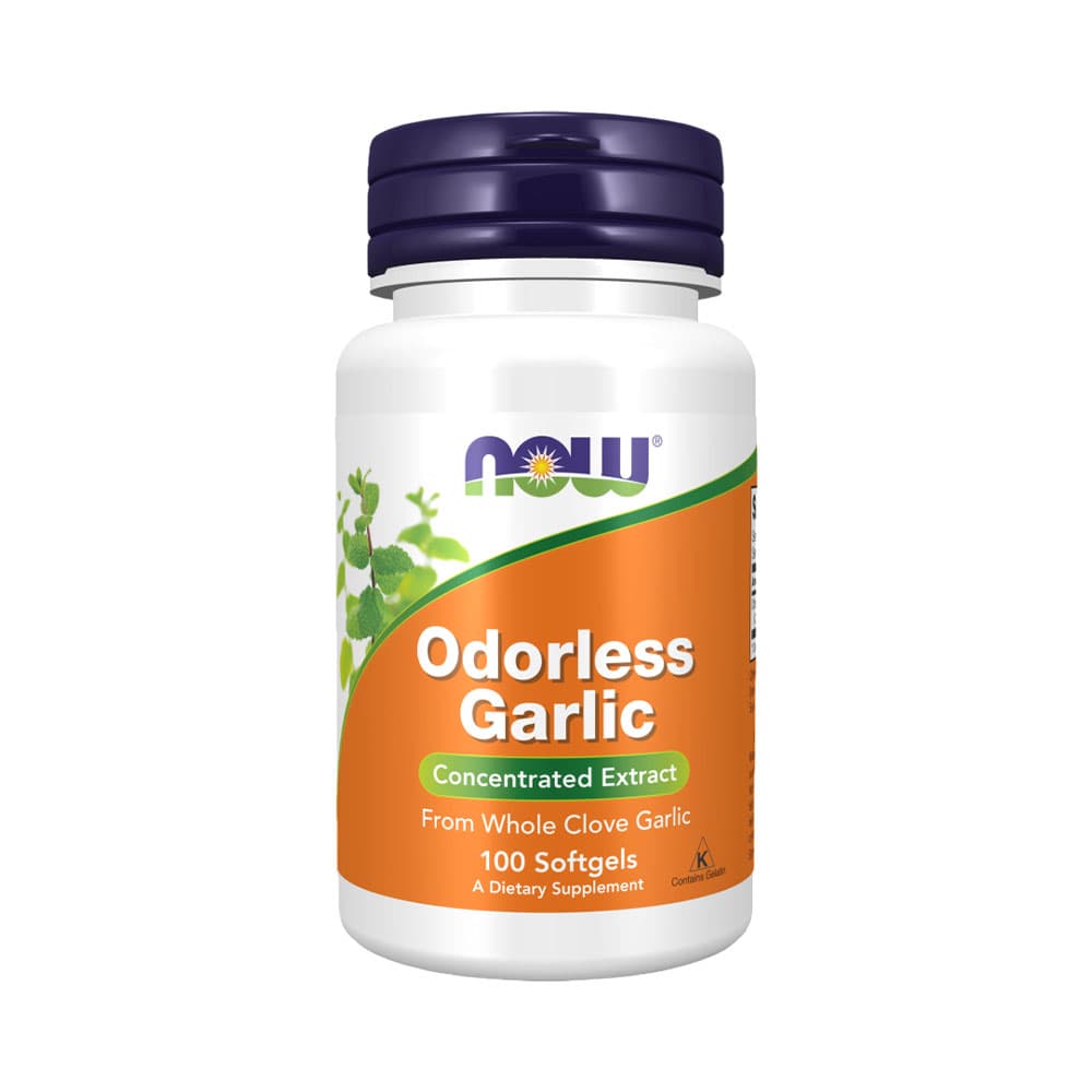 Anúncio: VITAMINA NOW ODORLESS GARLIC 100 SOFTGELS