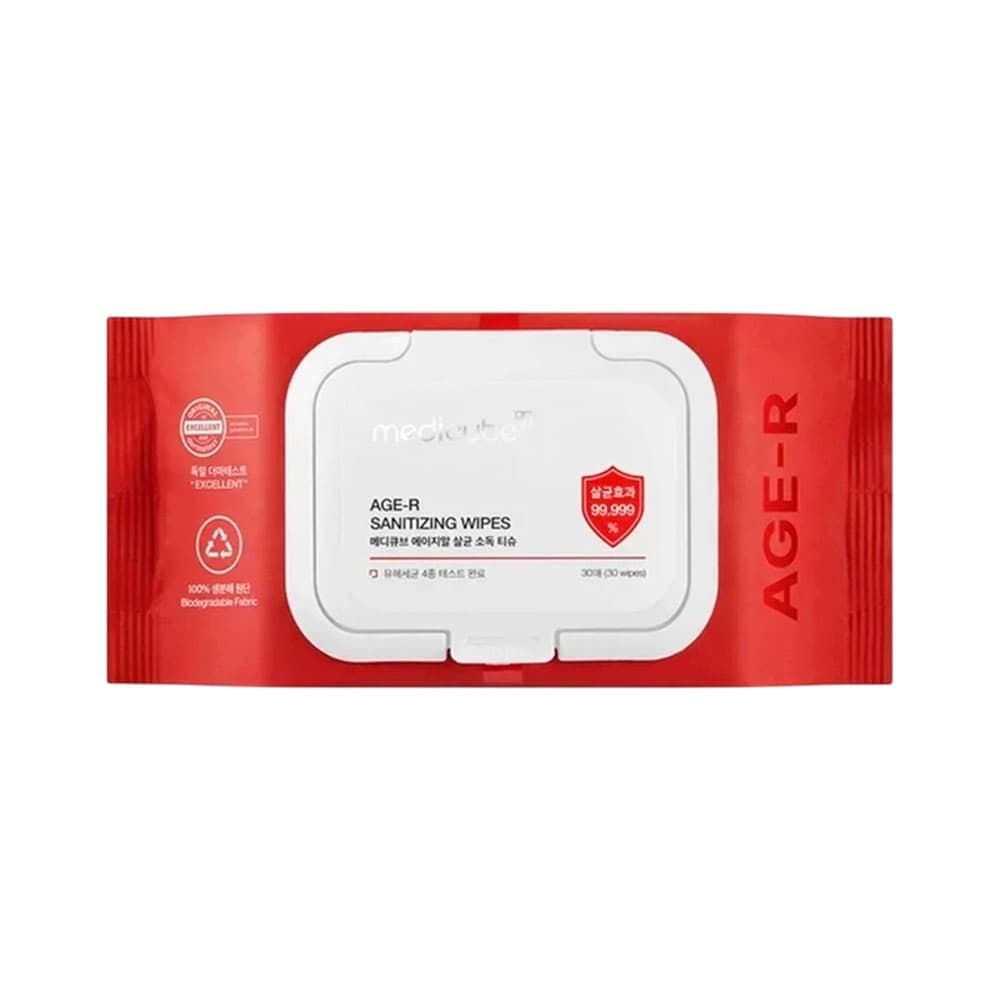 Anúncio: TOALLITAS DESINFECTANTES MEDICUBE AGE-R SANITIZING 30 UNIDADES