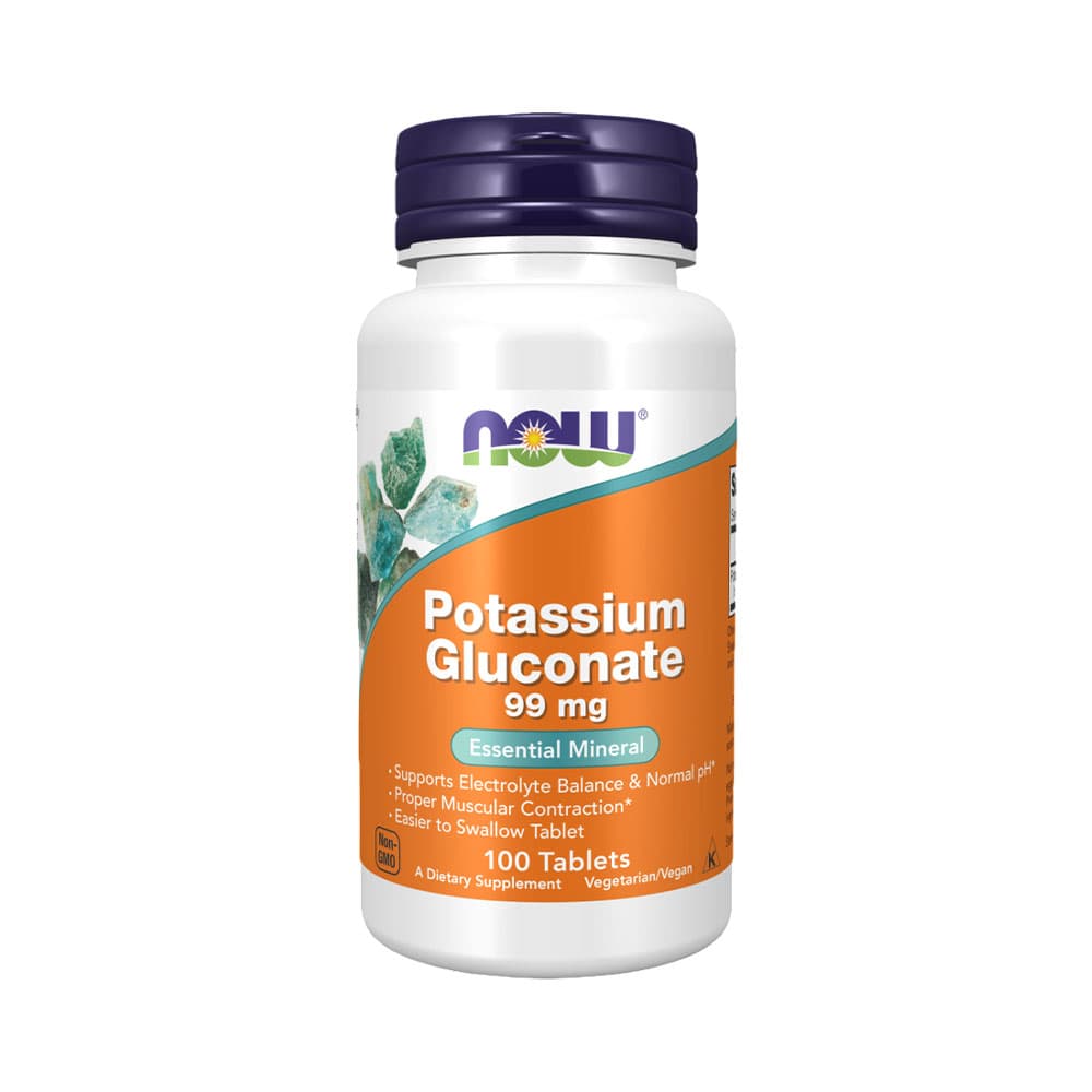Anúncio: VITAMINA NOW POTASSIUM GLUCONATE 99MG 100 TABLETAS