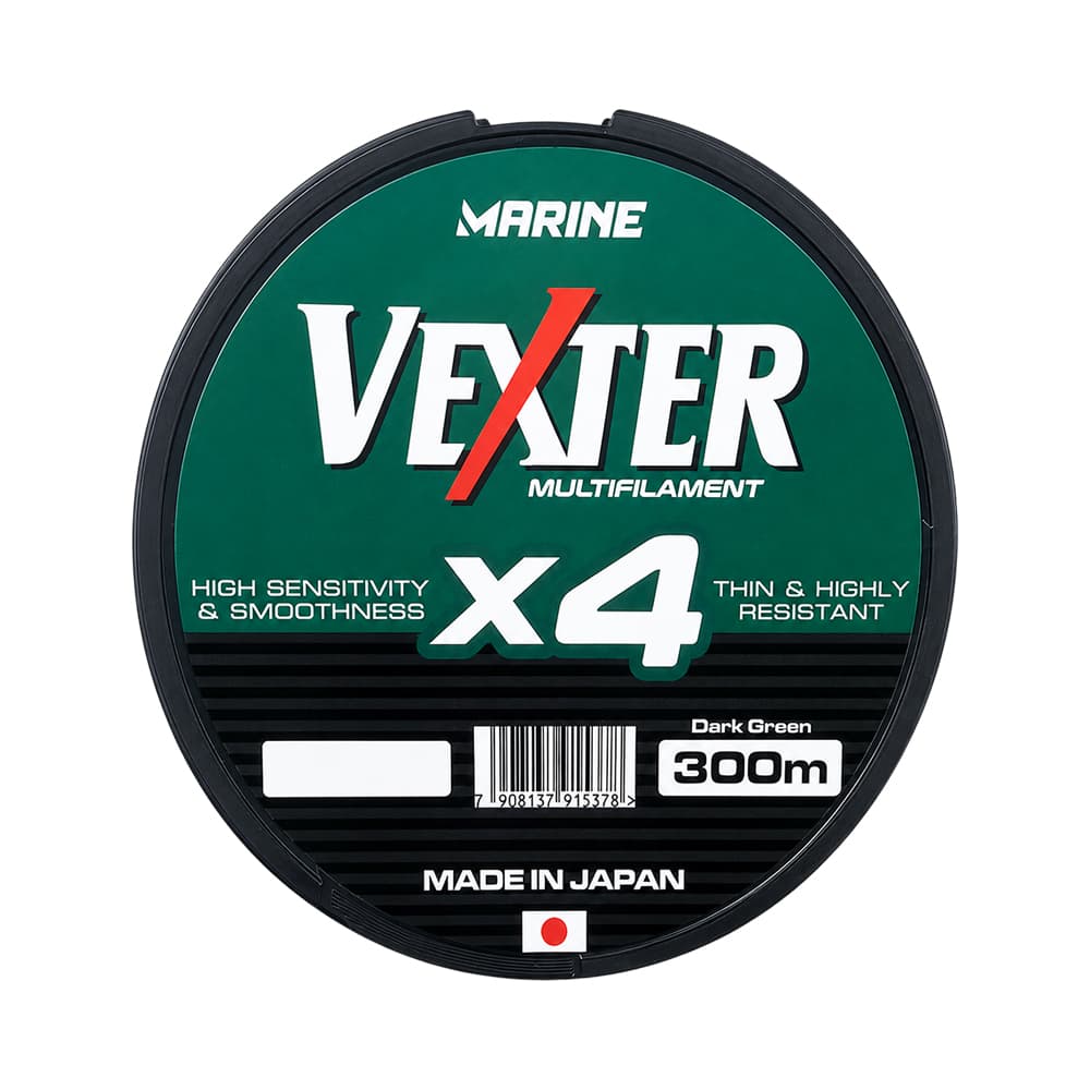 Anúncio: HILO DE PESCA MARINE VEXTER 6.8KG 0.35MM 300M VERDE