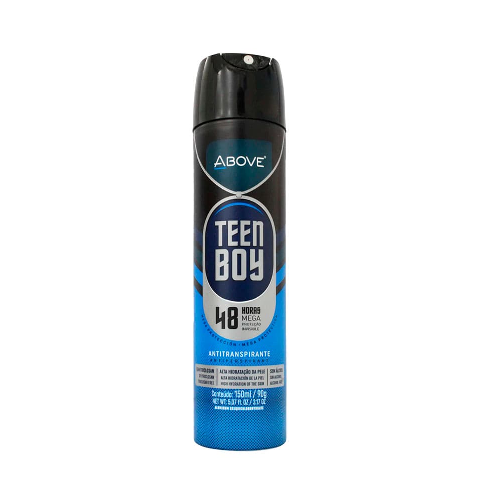 Anúncio: DESODORANTE ABOVE MEN TEEN BOY ANTITRANSPIRANTE 48H 150ML