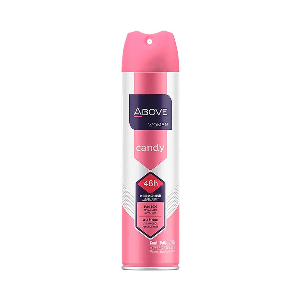Anúncio: DESODORANTE ABOVE WOMEN CANDY 48H 150ML