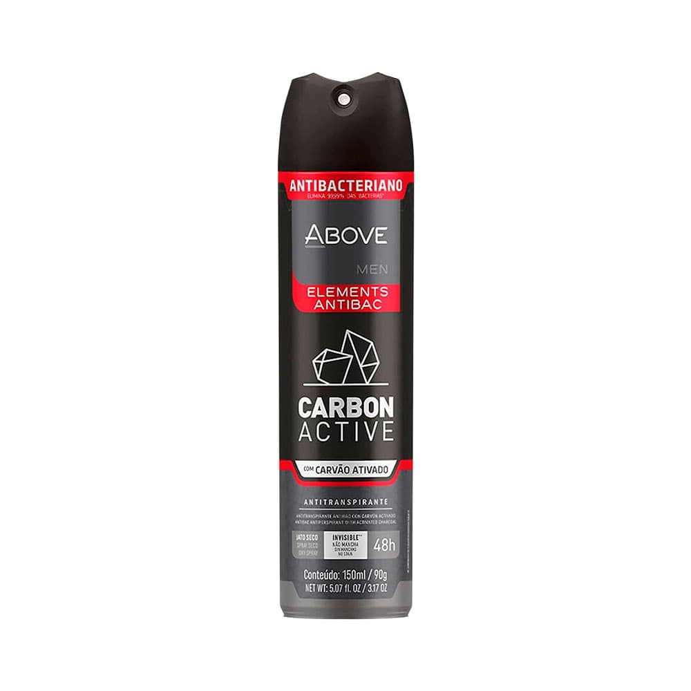 Anúncio: DESODORANTE ABOVE MEN CARBON ACTIVE 150ML