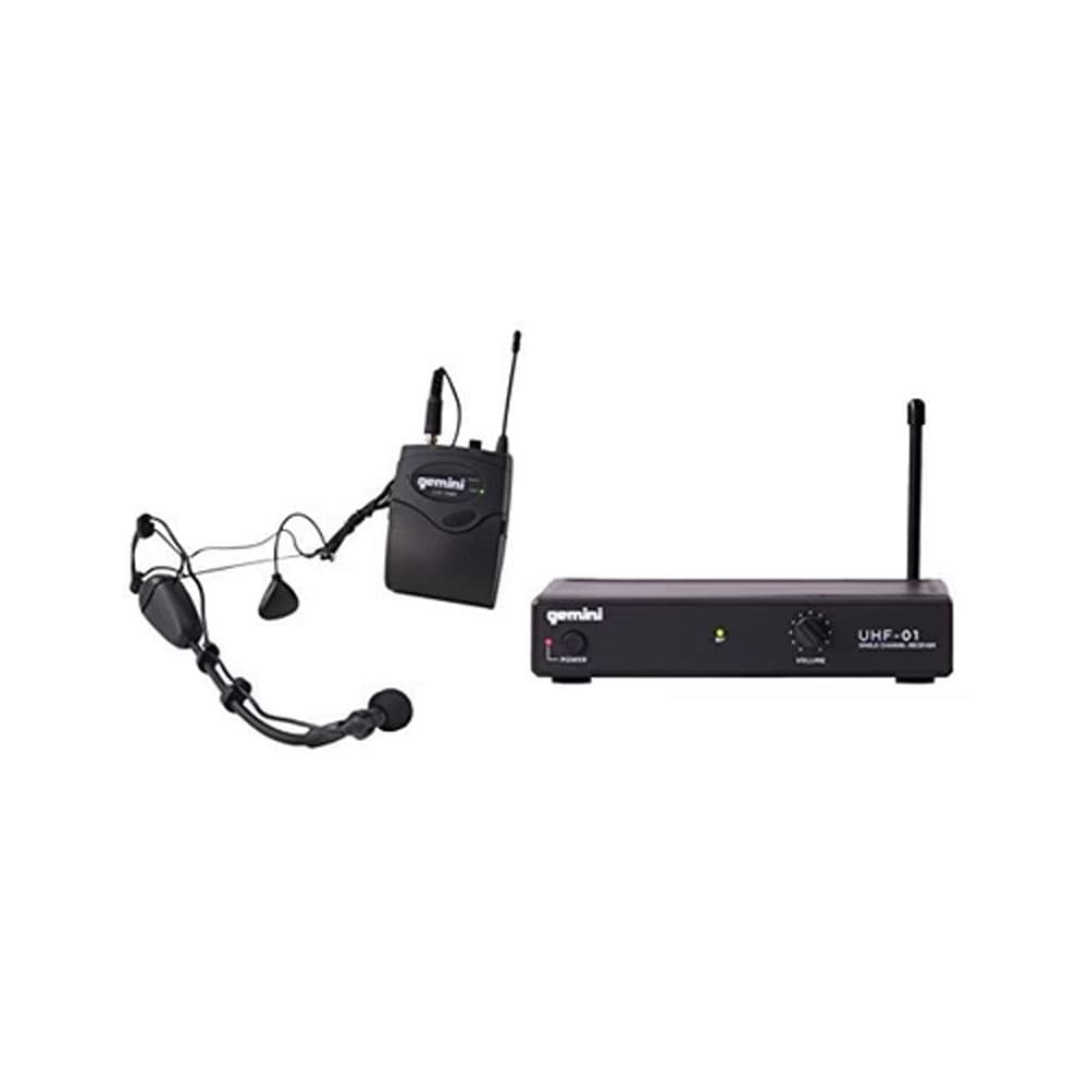 Anúncio: HEADSET CON MICRÓFONO GEMINI UHF-01HL