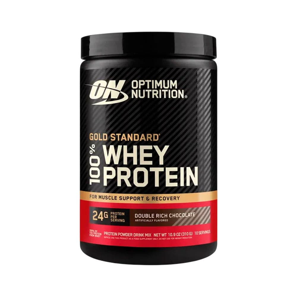 Anúncio: SUPLEMENTO OPTIMUM NUTRITION GOLD STANTARD 100% WHEY PROTEIN DOUBLE RICH CHOCOLATE 310GR