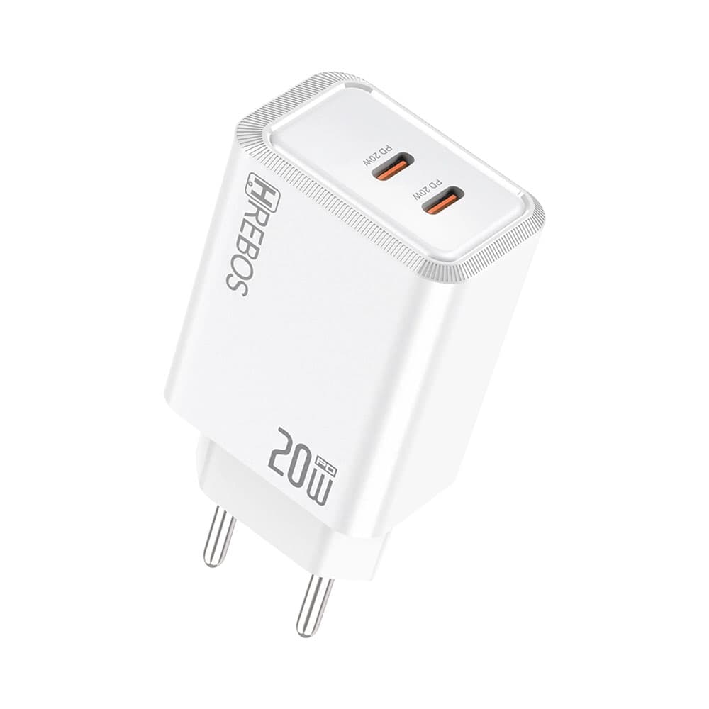 Anúncio: CARGADOR TURBO HREBOS CRG-263 20W