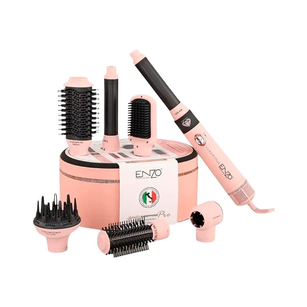 Anúncio: CEPILLO SECADOR ENZO SUPERMOTOR PRO AIR STYLER EN-4133-2 7-IN-1 220V