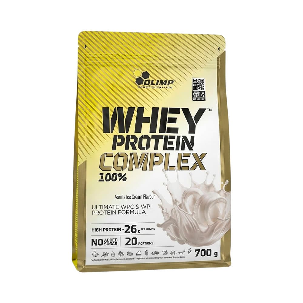 Anúncio: SUPLEMENTO OLIMP SPORT NUTRITION WHEY PROTEIN COMPLEX 100% VANILLA ICE CREAM 700GR