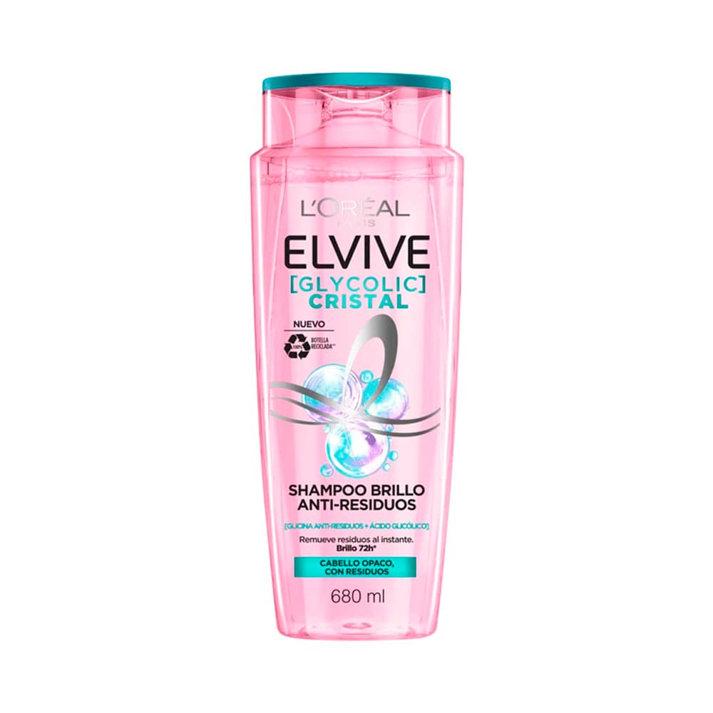 Anúncio: SHAMPOO L'ORÉAL ELVIVE GLYCOLIC CRISTAL 680ML