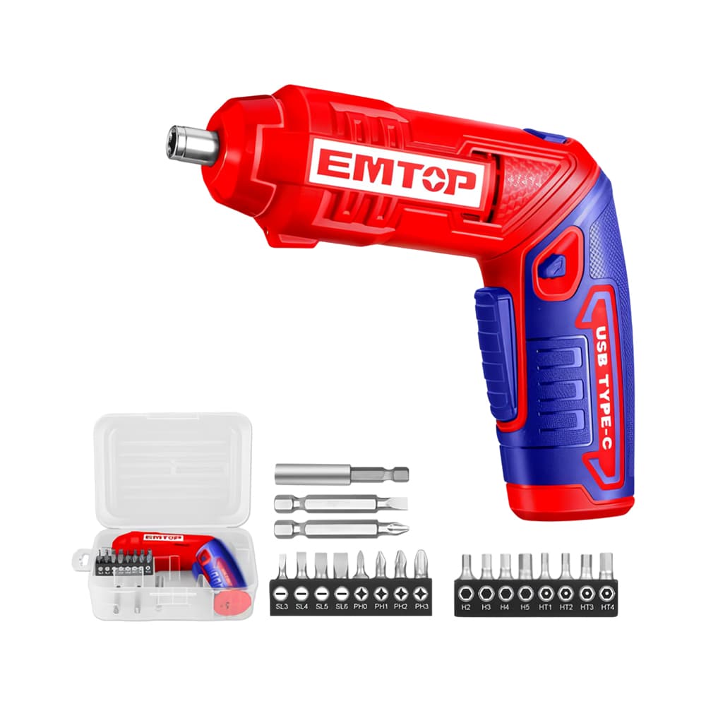 Anúncio: ATORNILLADOR INALÁMBRICO EMTOP ECSR0408 4NM