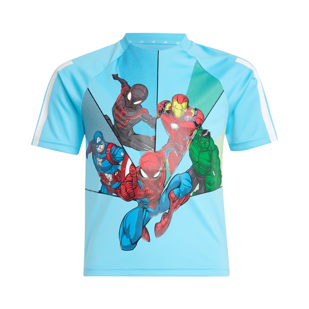 Anúncio: REMERA INFANTIL ADIDAS JD4556 MARVEL SPIDER MAN UNISEX