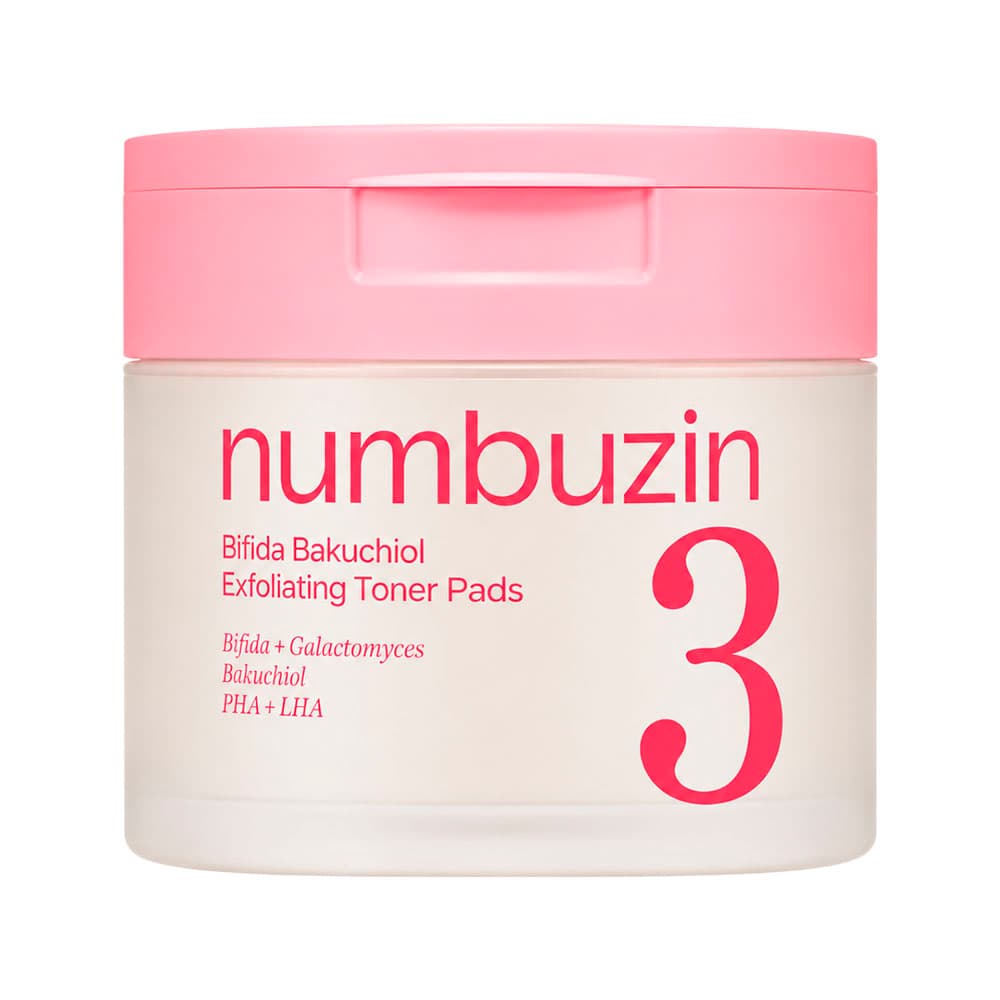 Anúncio: PADS NUMBUZIN N°3 BIFIDA BAKUCHIOL EXFOLIATING TONER 70 UNIDADES