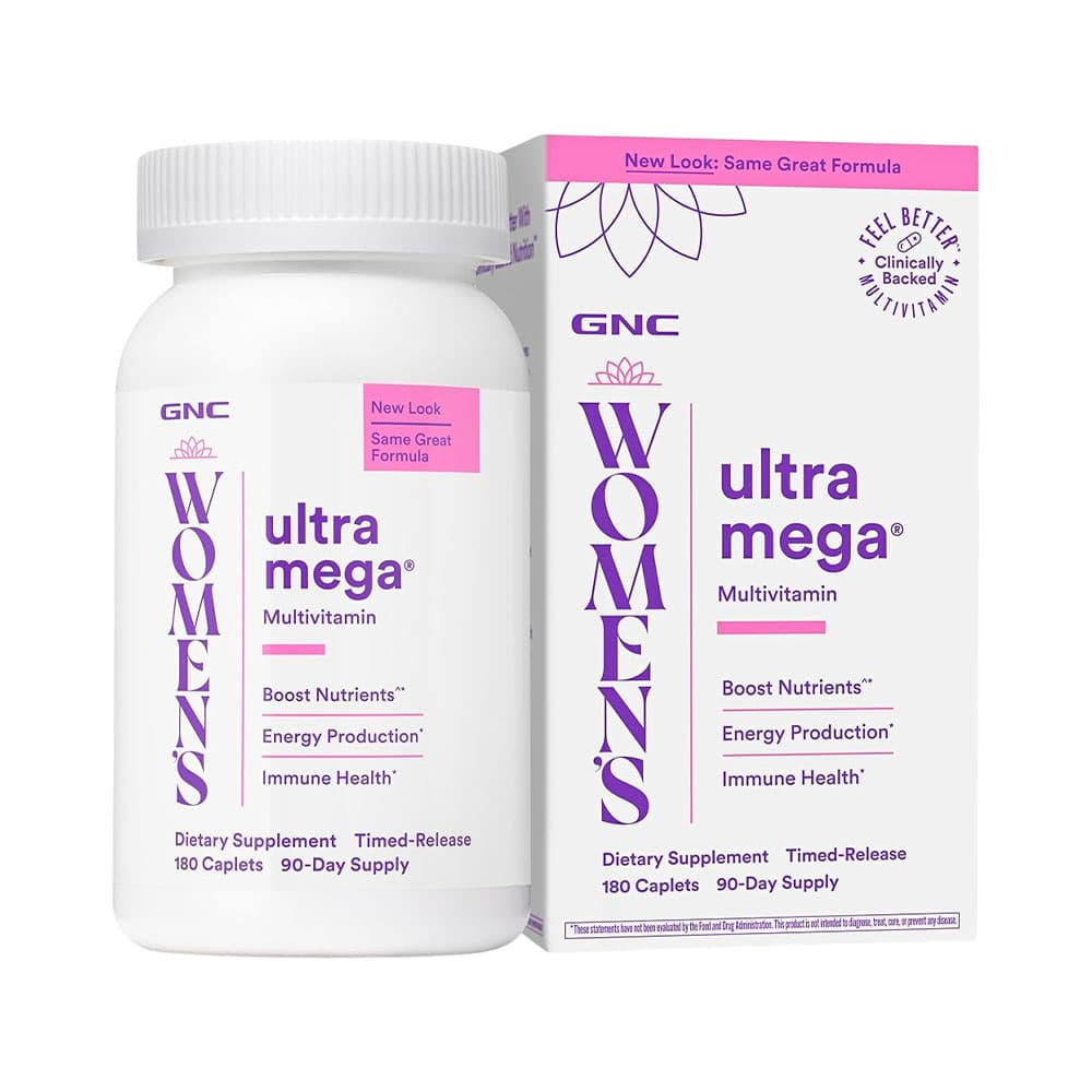Anúncio: VITAMINA GNC MULTIVITAMIN ULTRA MEGA WOMEN´S 180 CÁPSULAS