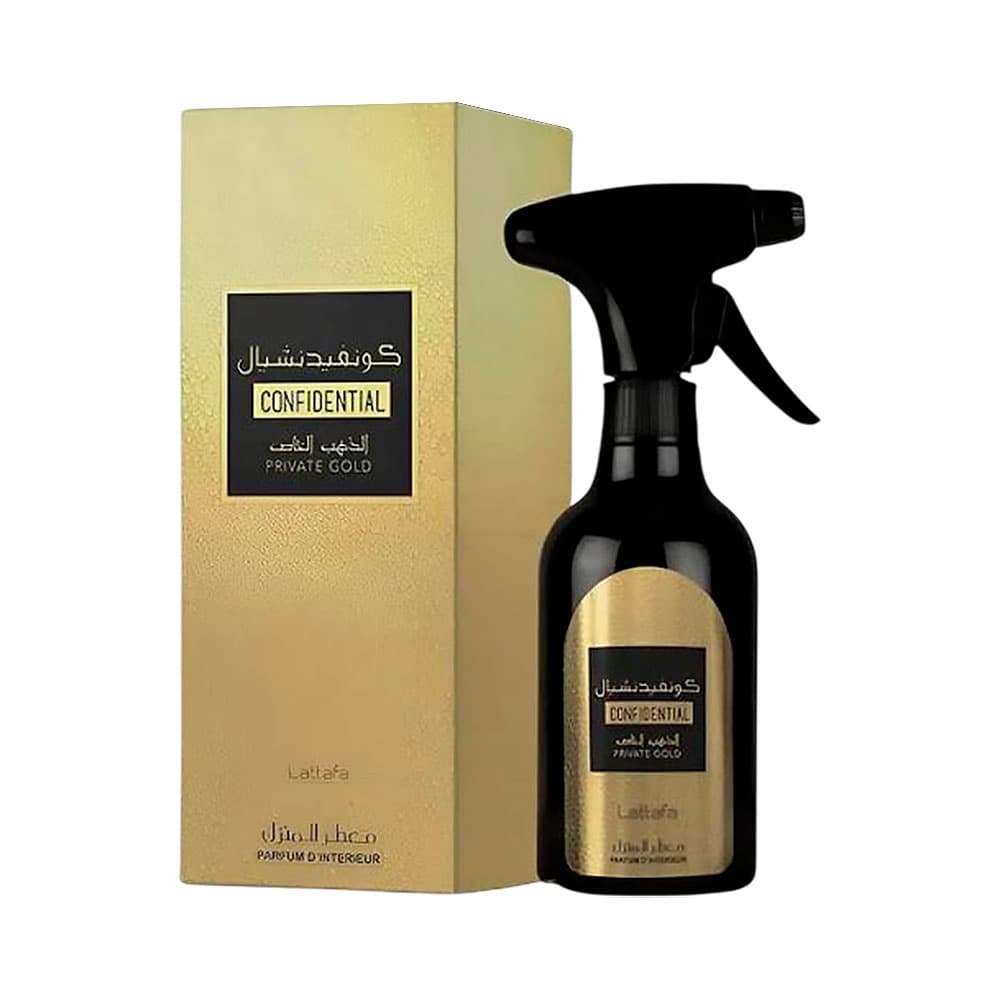 Anúncio: PERFUME PARA INTERIORES LATTAFA CONFIDENTIAL PRIVATE GOLD 450ML