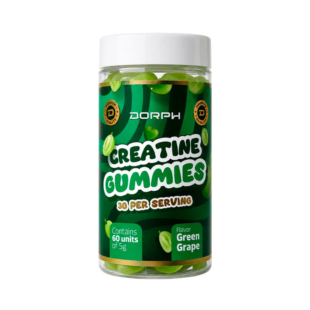 Anúncio: SUPLEMENTO DORPH CREATINE GUMMIES GREEN GRAPE 60 UNIDADES