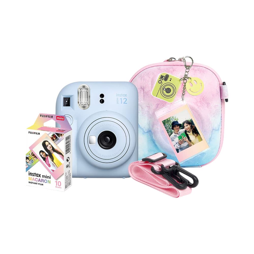 Anúncio: KIT CÁMARA INSTANTÁNEA FUJI INSTAX MINI 12 BLUE