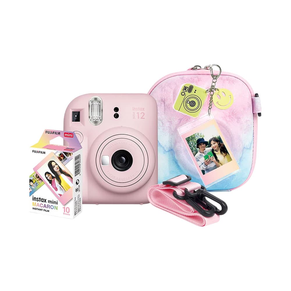 Anúncio: KIT CÁMARA INSTANTÁNEA FUJI INSTAX MINI 12 PINK