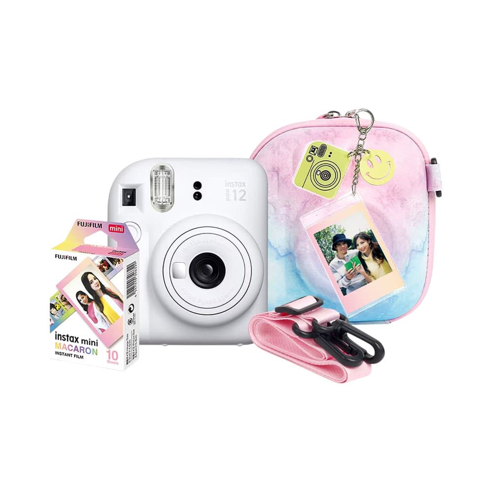 Anúncio: KIT CÁMARA INSTANTÁNEA FUJI INSTAX MINI 12 WHITE