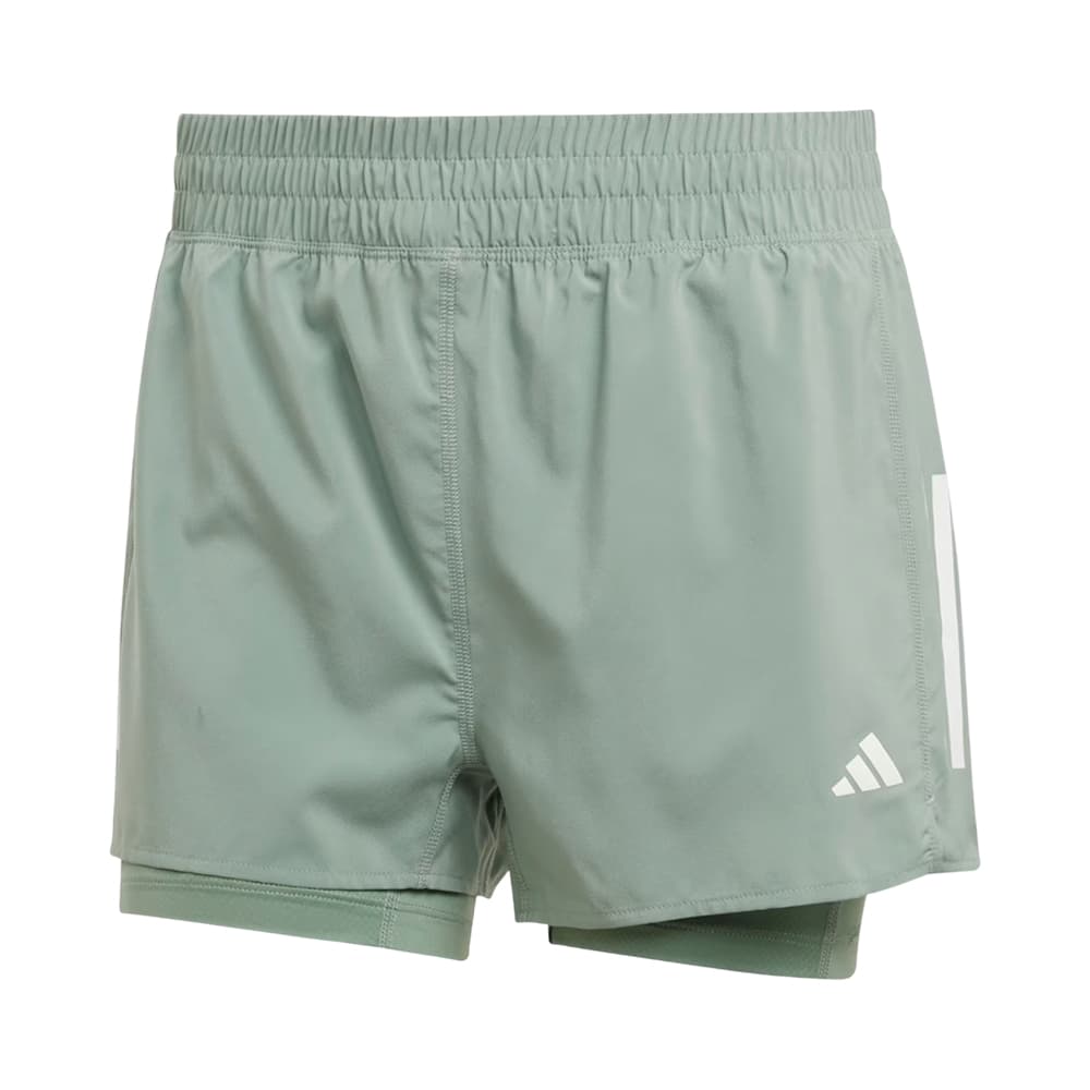 Anúncio: SHORT ADIDAS JM7643 OWN THE RUN CLIMACOOL 2 EN 1 FEMENINO
