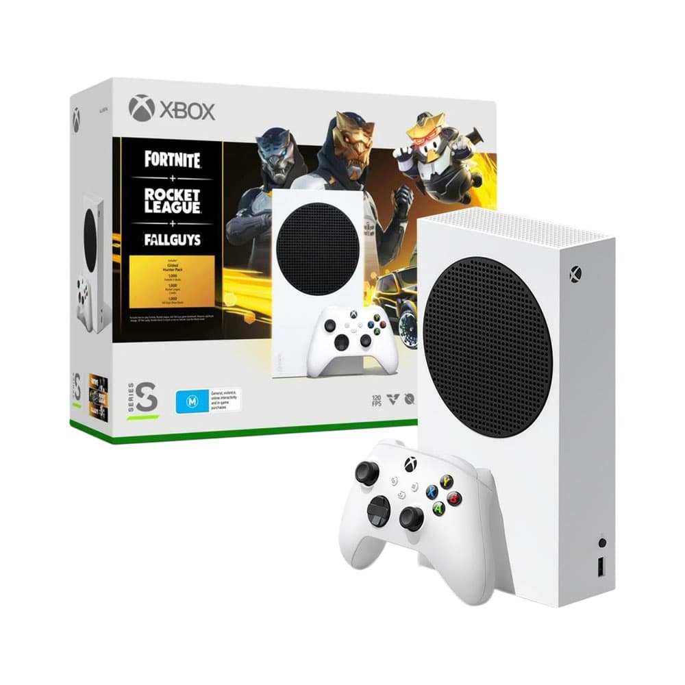 Anúncio: CONSOLA XBOX SERIES S + FORTNITE + ROCKET LEAGUE + FALL GUYS 512GB