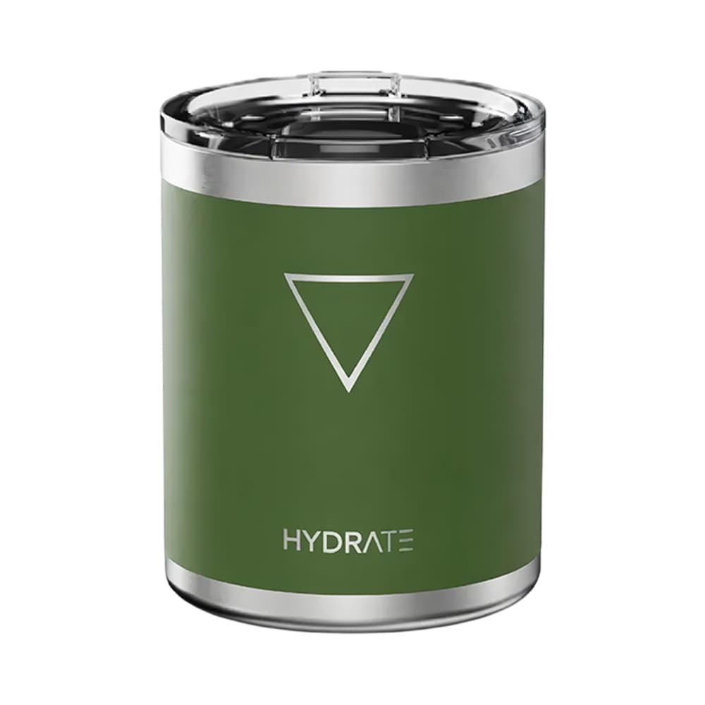 Anúncio: VASO TÉRMICO HYDRATE WHISKY LOWBALL 295ML VERDE