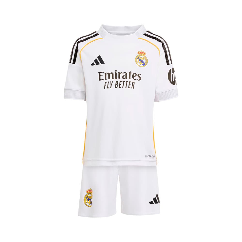 Anúncio: CONJUNTO INFANTIL ADIDAS JN8870 REAL MADRID 25/26 HOME UNISEX