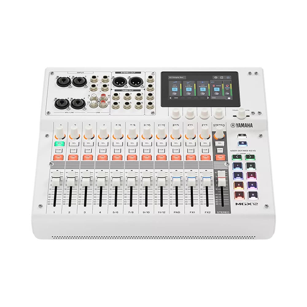 Anúncio: CONSOLA DIGITAL YAMAHA MGX12 WHITE