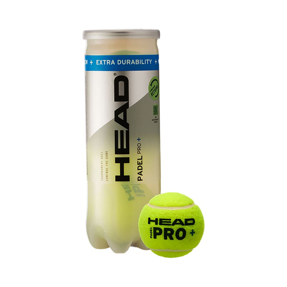 Anúncio: PELOTA DE PÁDEL HEAD 540203 PADEL PRO+ 3 UNIDADES