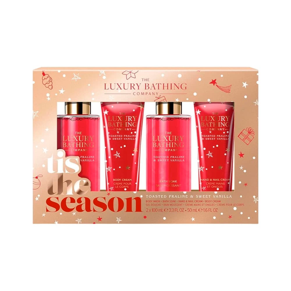 Anúncio: SET COLE BEAUTY THE LUXURY BATHING COMPANY TOASTED PARLINE & SWEET VANILLA 4 PIEZAS